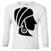 Ultra Cotton® Youth Long Sleeve T-Shirt. Thumbnail
