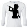 Ultra Cotton® Youth Long Sleeve T-Shirt. Thumbnail