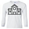 Ultra Cotton® Youth Long Sleeve T-Shirt. Thumbnail