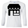 Ultra Cotton® Youth Long Sleeve T-Shirt. Thumbnail
