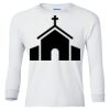 Ultra Cotton® Youth Long Sleeve T-Shirt. Thumbnail
