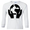 Ultra Cotton® Youth Long Sleeve T-Shirt. Thumbnail