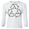 Ultra Cotton® Youth Long Sleeve T-Shirt. Thumbnail