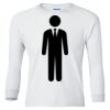 Ultra Cotton® Youth Long Sleeve T-Shirt. Thumbnail