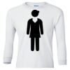 Ultra Cotton® Youth Long Sleeve T-Shirt. Thumbnail