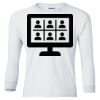Ultra Cotton® Youth Long Sleeve T-Shirt. Thumbnail