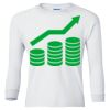 Ultra Cotton® Youth Long Sleeve T-Shirt. Thumbnail