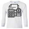 Ultra Cotton® Youth Long Sleeve T-Shirt. Thumbnail