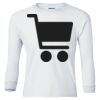 Ultra Cotton® Youth Long Sleeve T-Shirt. Thumbnail