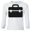 Ultra Cotton® Youth Long Sleeve T-Shirt. Thumbnail