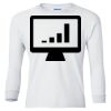Ultra Cotton® Youth Long Sleeve T-Shirt. Thumbnail