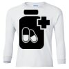Ultra Cotton® Youth Long Sleeve T-Shirt. Thumbnail