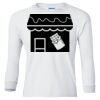 Ultra Cotton® Youth Long Sleeve T-Shirt. Thumbnail