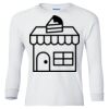 Ultra Cotton® Youth Long Sleeve T-Shirt. Thumbnail