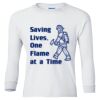 Ultra Cotton® Youth Long Sleeve T-Shirt. Thumbnail