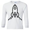 Ultra Cotton® Youth Long Sleeve T-Shirt. Thumbnail