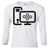 Ultra Cotton® Youth Long Sleeve T-Shirt. Thumbnail