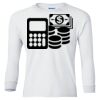 Ultra Cotton® Youth Long Sleeve T-Shirt. Thumbnail