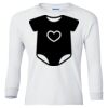 Ultra Cotton® Youth Long Sleeve T-Shirt. Thumbnail
