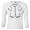 Ultra Cotton® Youth Long Sleeve T-Shirt. Thumbnail