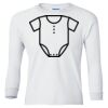 Ultra Cotton® Youth Long Sleeve T-Shirt. Thumbnail