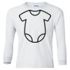 Ultra Cotton® Youth Long Sleeve T-Shirt. Thumbnail