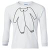 Ultra Cotton® Youth Long Sleeve T-Shirt. Thumbnail