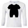 Ultra Cotton® Youth Long Sleeve T-Shirt. Thumbnail