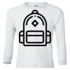 Ultra Cotton® Youth Long Sleeve T-Shirt. Thumbnail