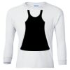 Ultra Cotton® Youth Long Sleeve T-Shirt. Thumbnail