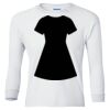 Ultra Cotton® Youth Long Sleeve T-Shirt. Thumbnail
