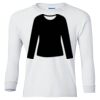 Ultra Cotton® Youth Long Sleeve T-Shirt. Thumbnail