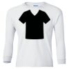 Ultra Cotton® Youth Long Sleeve T-Shirt. Thumbnail