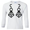 Ultra Cotton® Youth Long Sleeve T-Shirt. Thumbnail