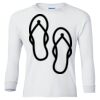 Ultra Cotton® Youth Long Sleeve T-Shirt. Thumbnail