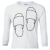 Ultra Cotton® Youth Long Sleeve T-Shirt. Thumbnail