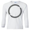 Ultra Cotton® Youth Long Sleeve T-Shirt. Thumbnail