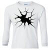 Ultra Cotton® Youth Long Sleeve T-Shirt. Thumbnail