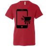 Youth Short Sleeve Crewneck Jersey Tee. Thumbnail