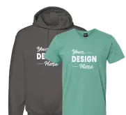 Hoodie, t-shirt