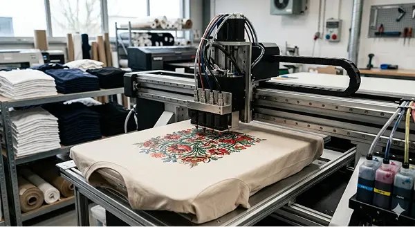 DTG printing process visual placeholder — image to be replaced