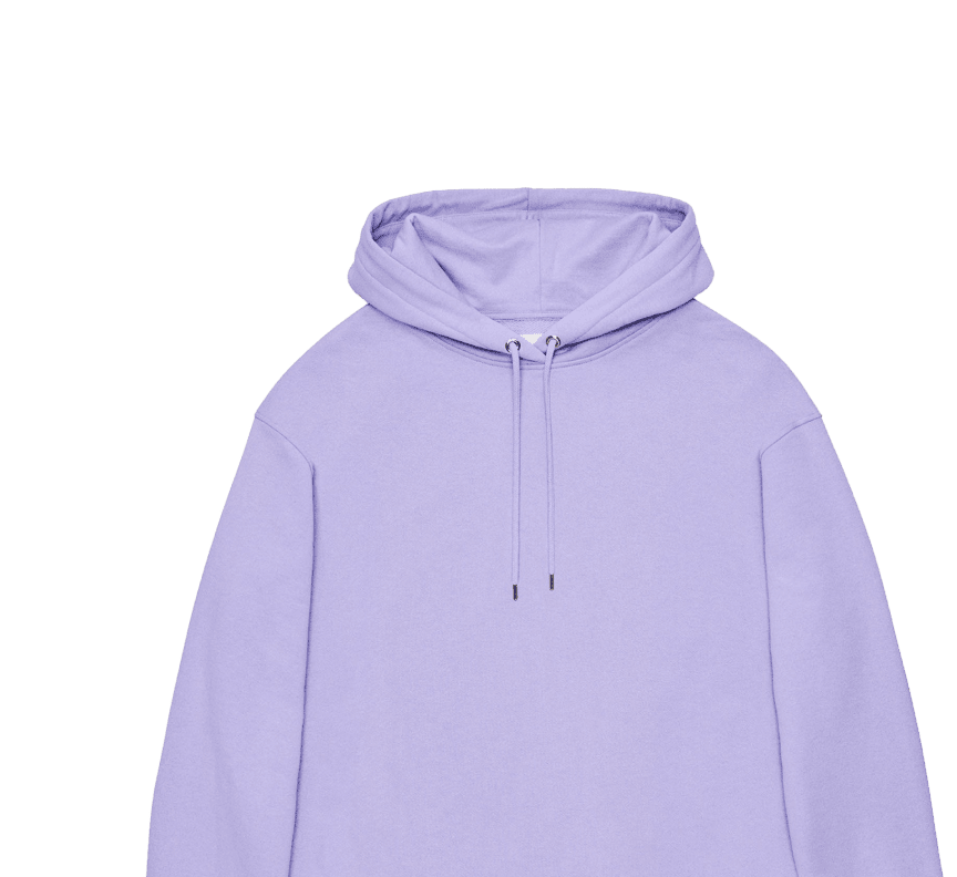 Lilac color hoodie